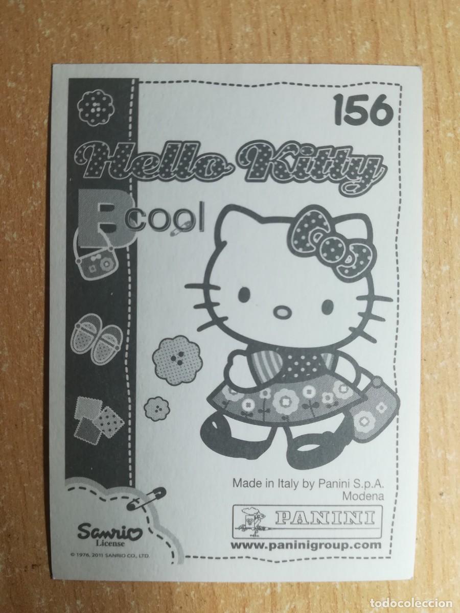 Coleccionismo cromos antiguos: Cromo Hello Kitty Bcool N&ordm; 156 sin pegar. Panini 2011. - Foto 2