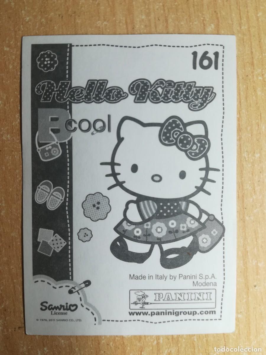 Coleccionismo cromos antiguos: Cromo Hello Kitty Bcool N&ordm; 161 sin pegar. Panini 2011. - Foto 2