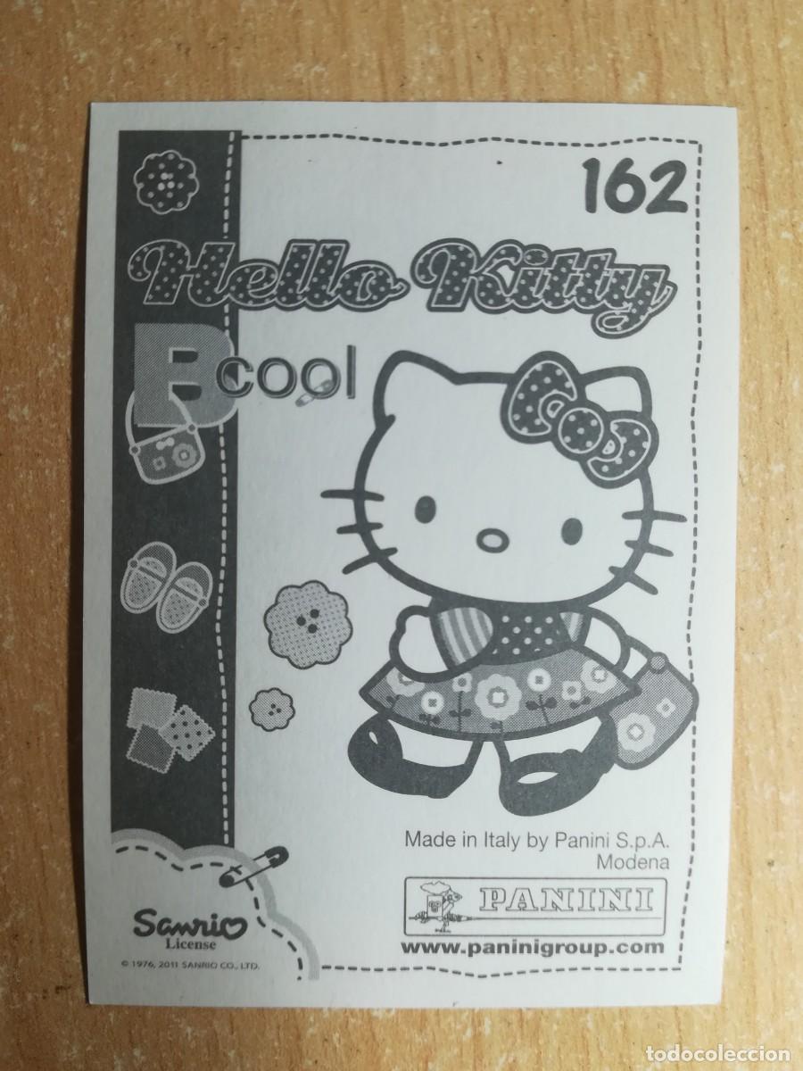 Coleccionismo cromos antiguos: Cromo Hello Kitty Bcool N&ordm; 162 sin pegar. Panini 2011. - Foto 2