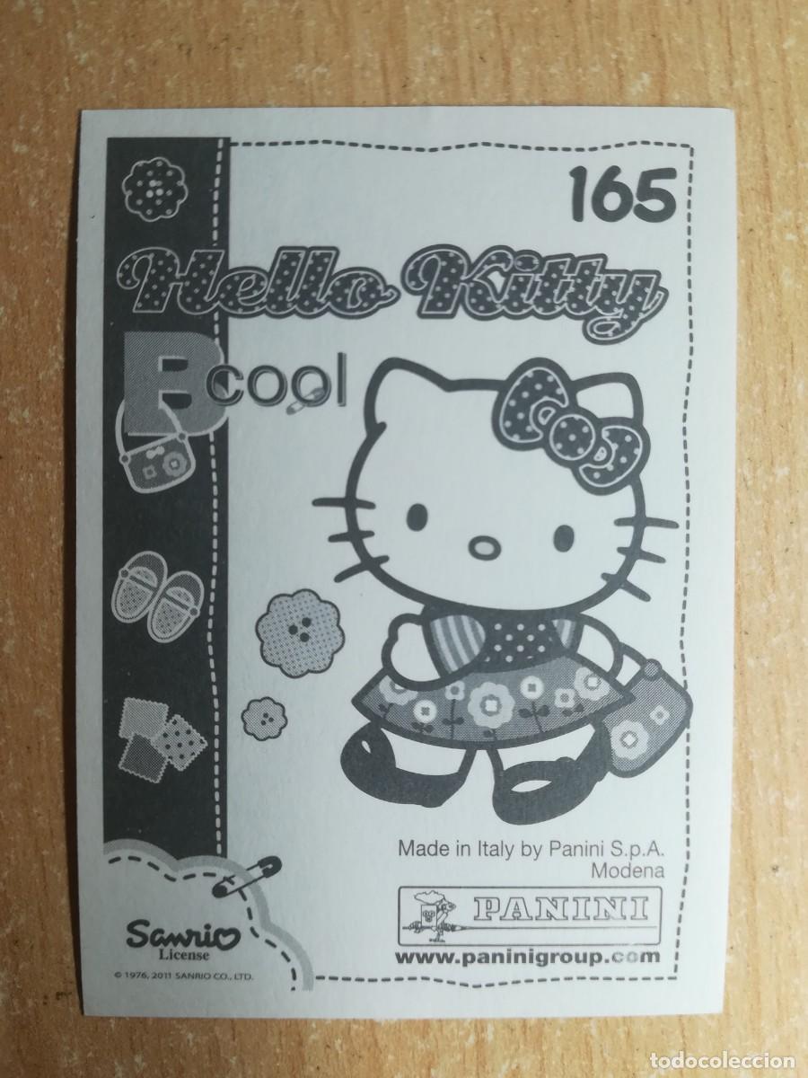 Coleccionismo cromos antiguos: Cromo Hello Kitty Bcool N&ordm; 165 sin pegar. Panini 2011. - Foto 2