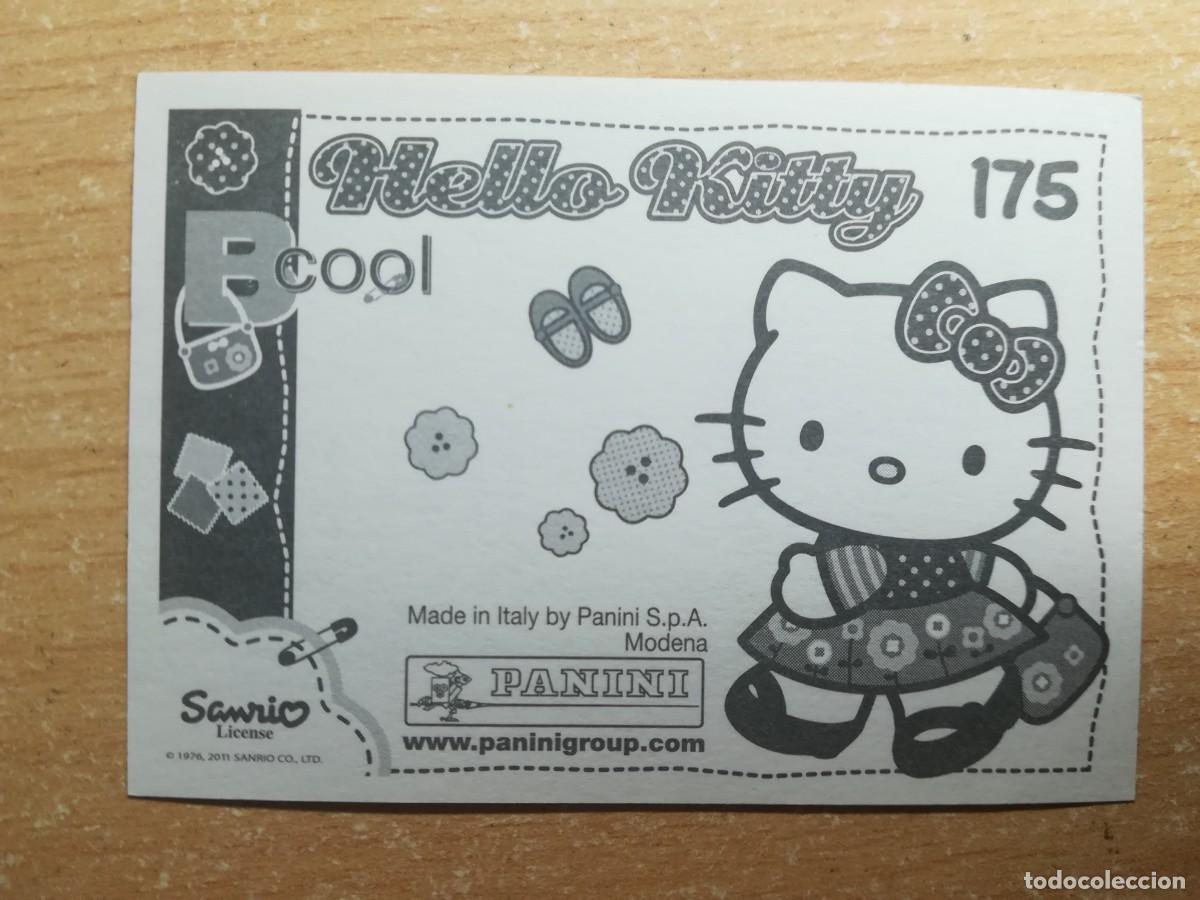 Coleccionismo cromos antiguos: Cromo Hello Kitty Bcool N&ordm; 175 sin pegar. Panini 2011. - Foto 2