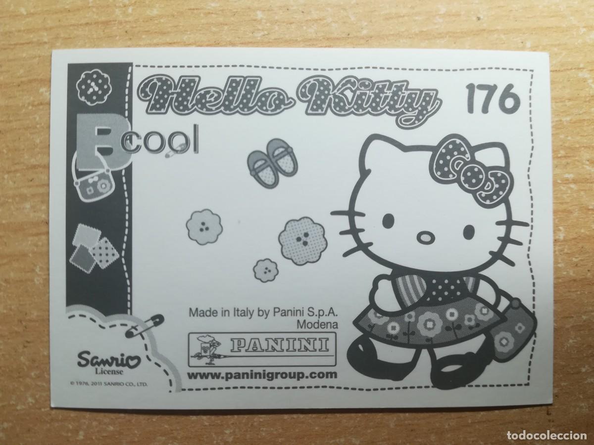 Coleccionismo cromos antiguos: Cromo Hello Kitty Bcool N&ordm; 176 sin pegar. Panini 2011. - Foto 2