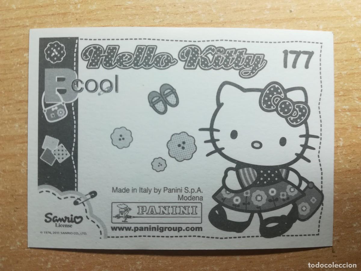 Coleccionismo cromos antiguos: Cromo Hello Kitty Bcool N&ordm; 177 sin pegar. Panini 2011. - Foto 2