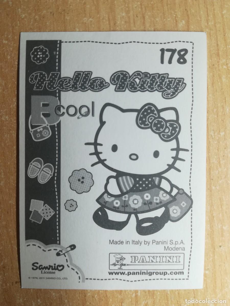 Coleccionismo cromos antiguos: Cromo Hello Kitty Bcool N&ordm; 178 sin pegar. Panini 2011. - Foto 2