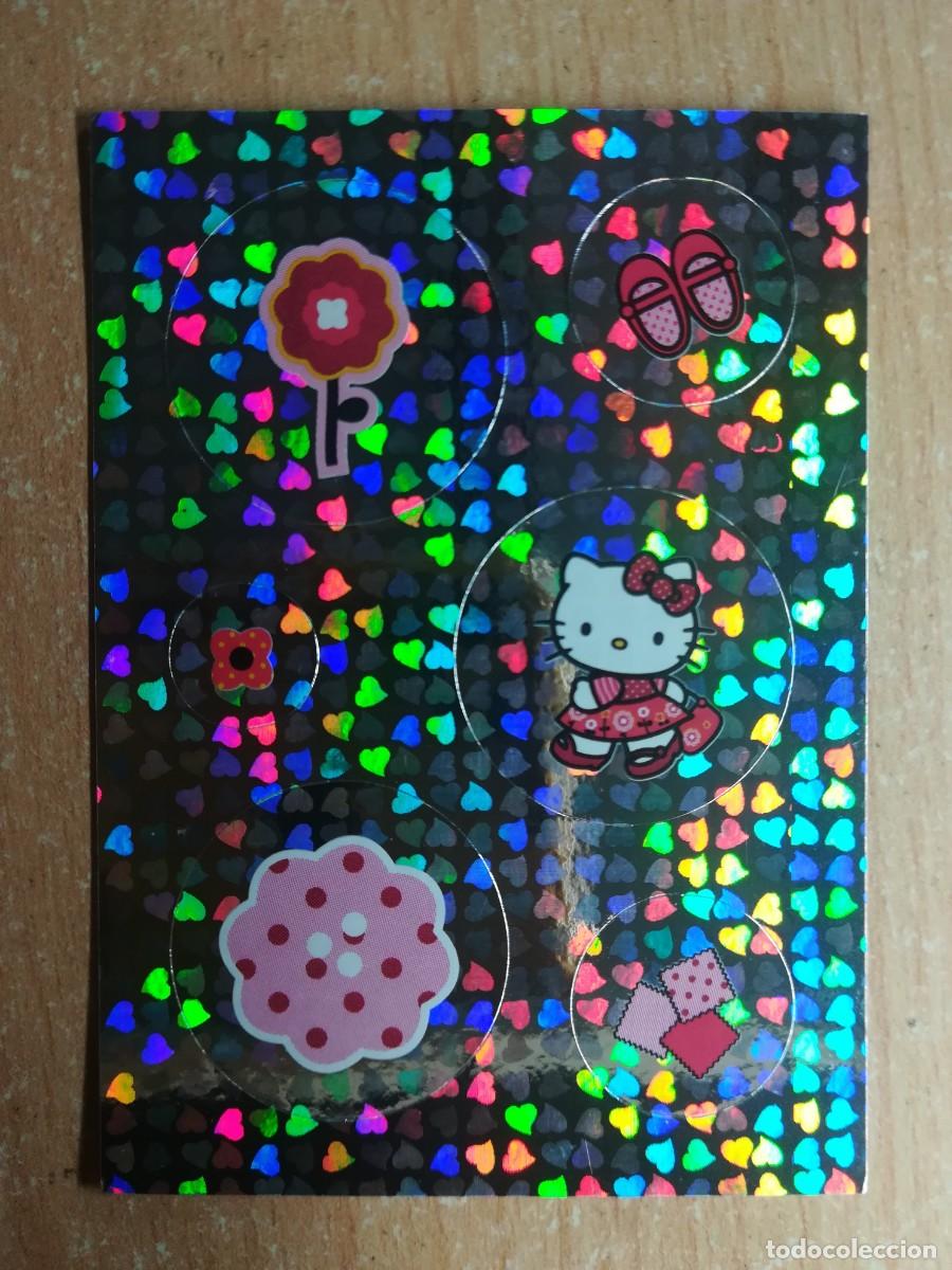 Coleccionismo cromos antiguos: Cromo Hello Kitty Bcool Letra X1 sin pegar. Panini 2011. - Foto 1