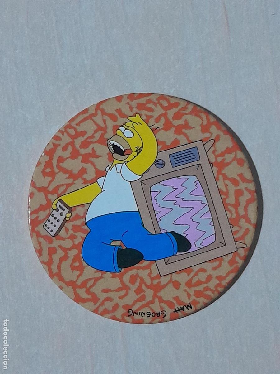 Coleccionismo cromos antiguos: N&ordm; 4 - TAZO THE SIMPSONS - MAGIC BOX INT. A&Ntilde;O 2000 - Foto 1