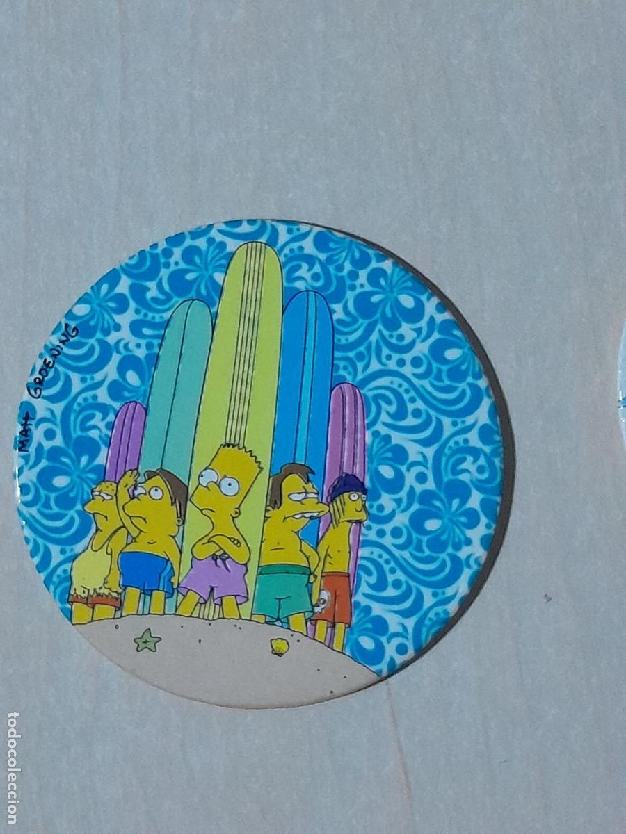 Coleccionismo cromos antiguos: N&ordm; 33 - TAZO THE SIMPSONS - MAGIC BOX INT. A&Ntilde;O 2000 - Foto 1