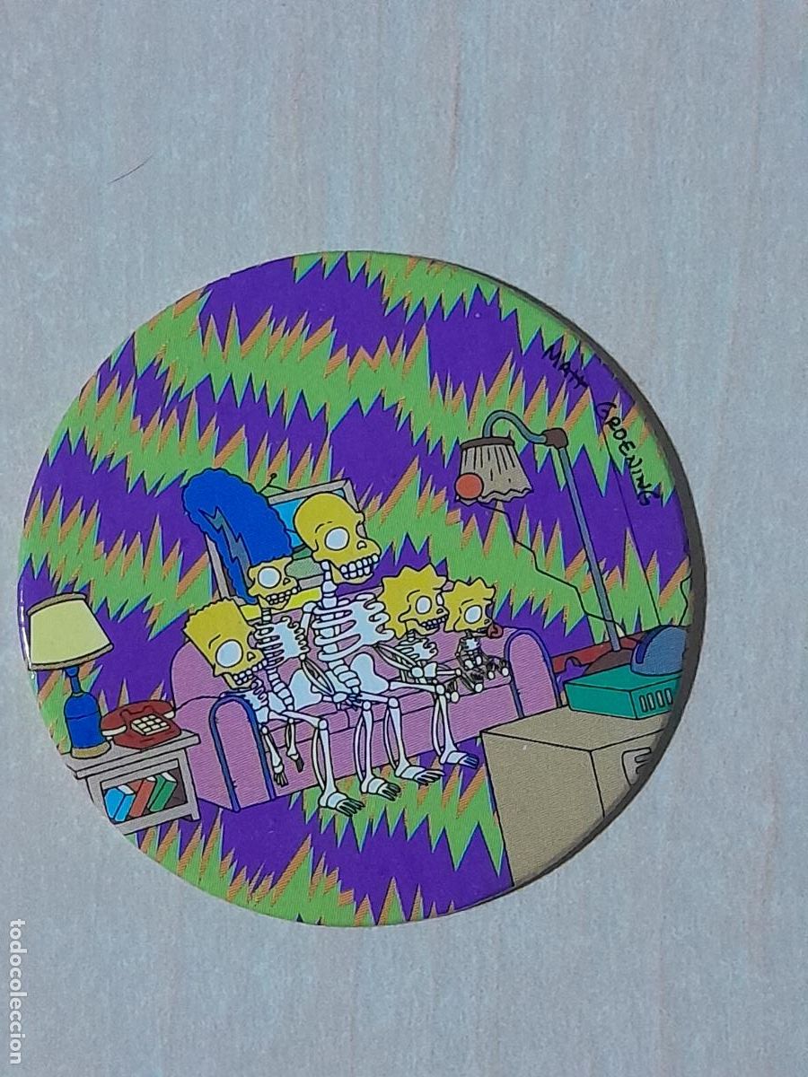 Coleccionismo cromos antiguos: N&ordm; 3 - TAZO THE SIMPSONS - MAGIC BOX INT. A&Ntilde;O 2000 - Foto 1