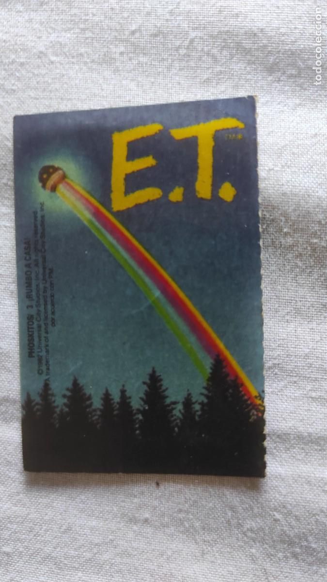 Coleccionismo cromos antiguos: Cromo Phoskitos E T el extraterrestre - Foto 1