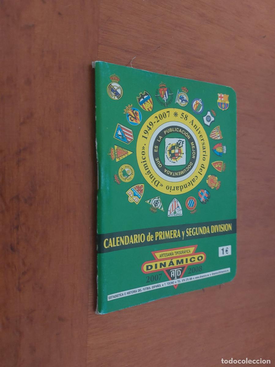 Coleccionismo cromos antiguos: CALENDARIO DIN&Aacute;MICO. A&Ntilde;O 2007-2008. GRAPA. BUEN ESTADO.