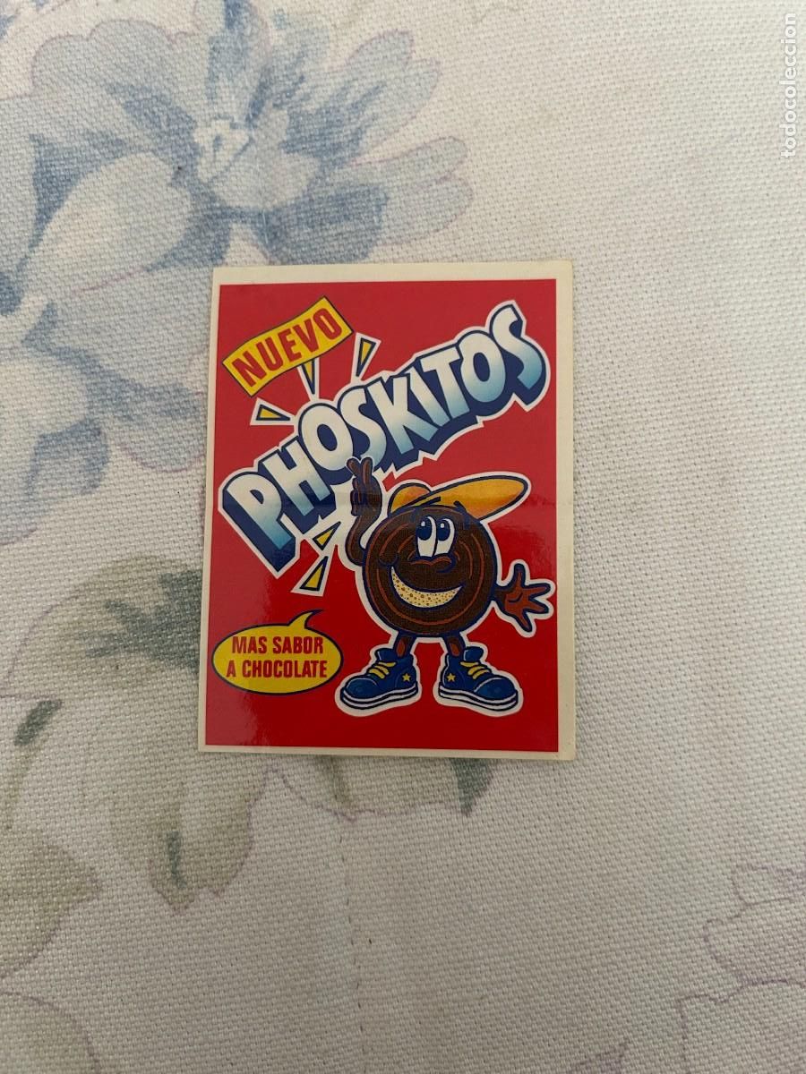 Coleccionismo Cromos antiguos: NUEVO PHOSKITOS MAS SABOR A CHOCOLATE NUEVO