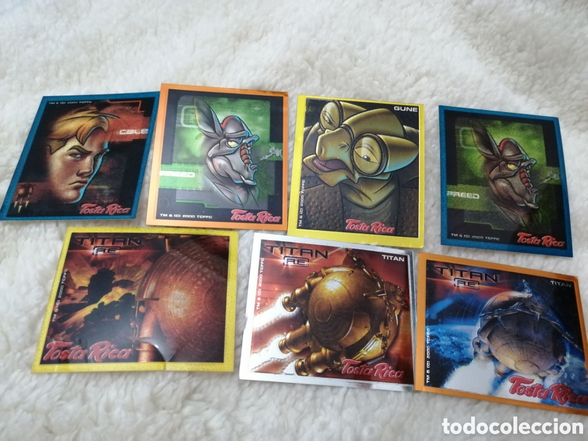 Coleccionismo Cromos antiguos: CROMOS TITAN TOSTA RICA