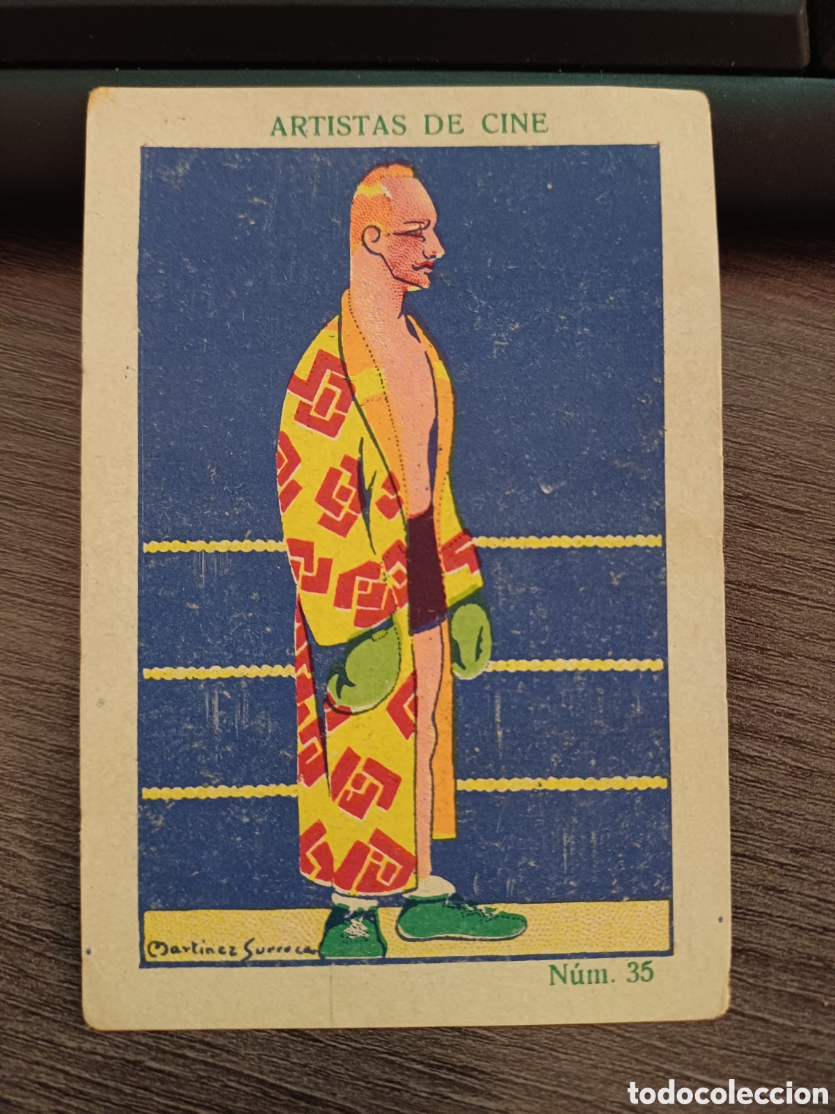 Coleccionismo cromos antiguos: CROMO REGINALD DENNY, BOXEO, CHOCOLATE AMATLLER - Foto 1