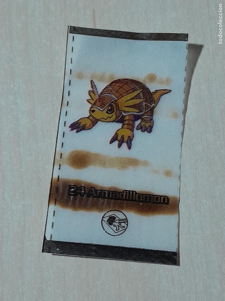 Coleccionismo cromos antiguos: CROMO 24 PEGATINA CHICLE DIGIMON - Foto 1