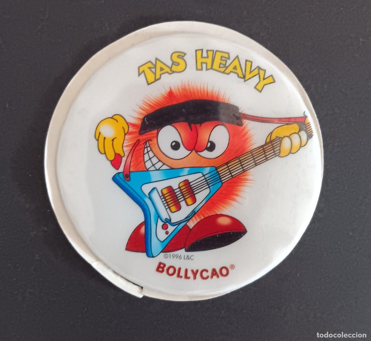 Coleccionismo Cromos antiguos: cromo acolchado premio tas heavy promocion bollycao panrico