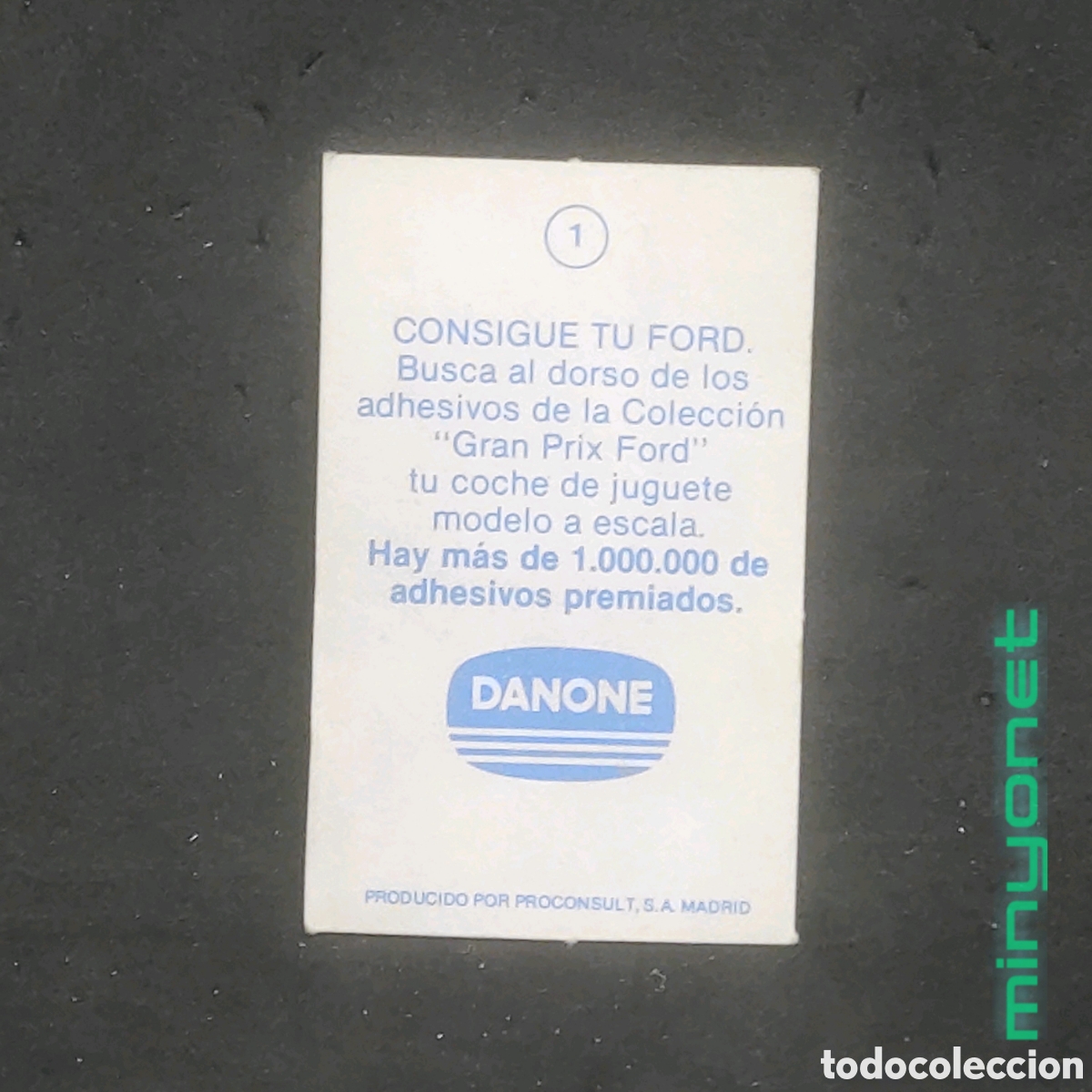 Coleccionismo cromos antiguos: Cromo Danone Gran Prix Ford - 1 - Foto 2