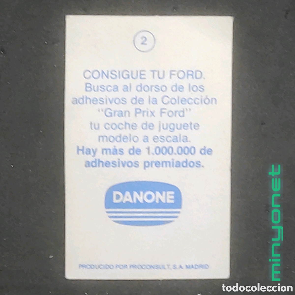 Coleccionismo cromos antiguos: Cromo Danone Gran Prix Ford - 2 - Foto 2