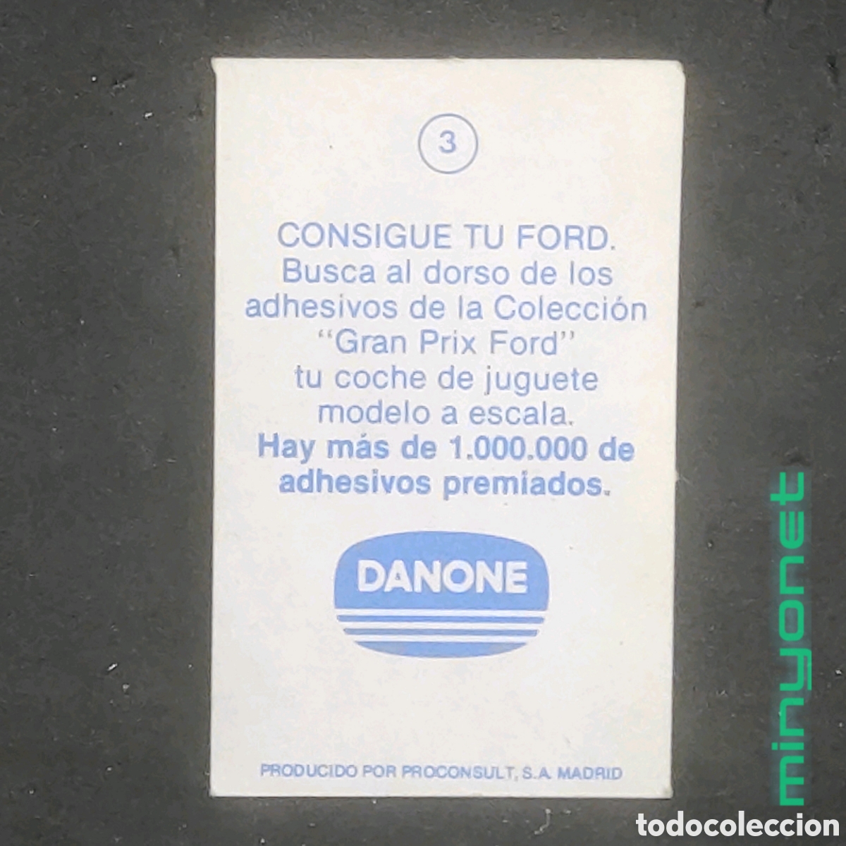 Coleccionismo cromos antiguos: Cromo Danone Gran Prix Ford - 3 - Foto 2