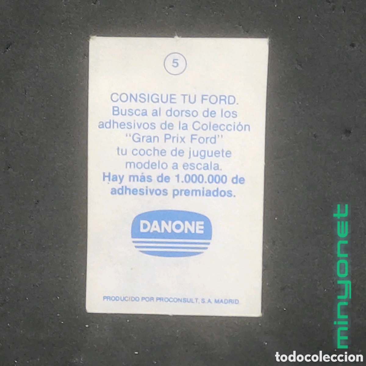 Coleccionismo cromos antiguos: Cromo Danone Gran Prix Ford - 5 - Foto 2