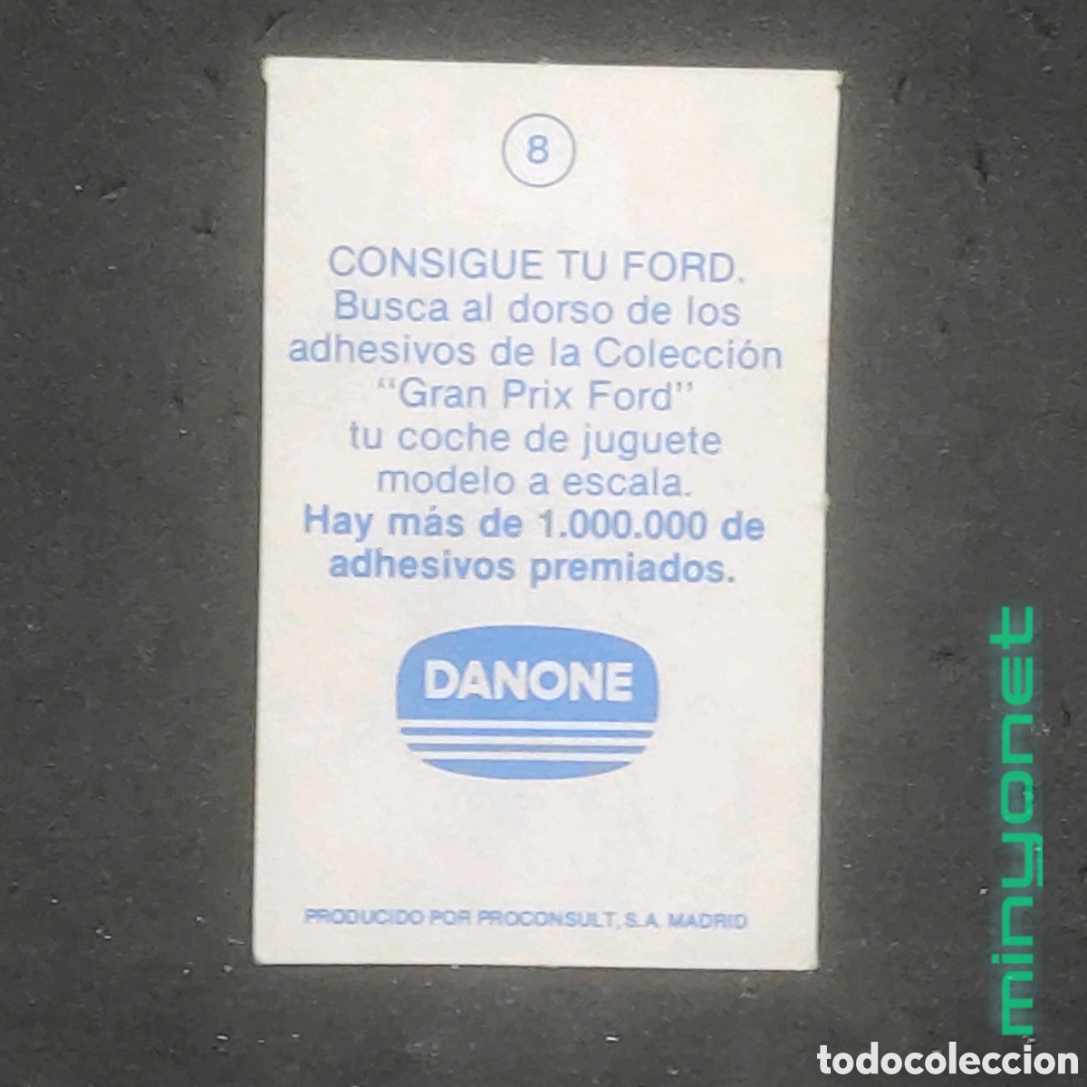 Coleccionismo cromos antiguos: Cromo Danone Gran Prix Ford - 8 - Foto 2