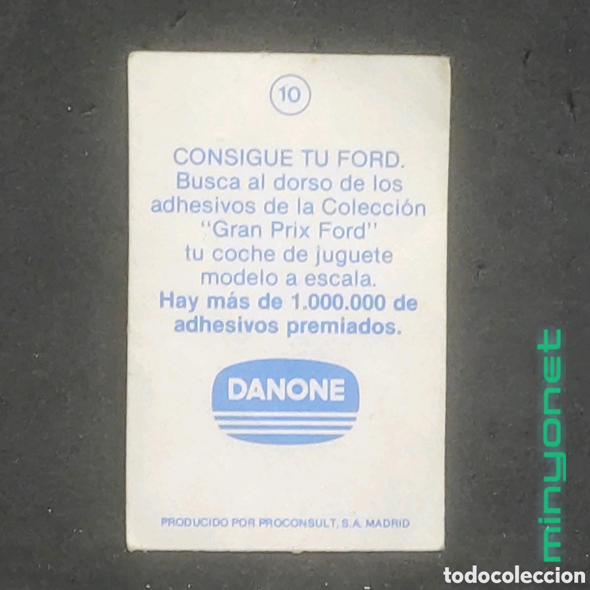 Coleccionismo cromos antiguos: Cromo Danone Gran Prix Ford - 10 - Foto 2