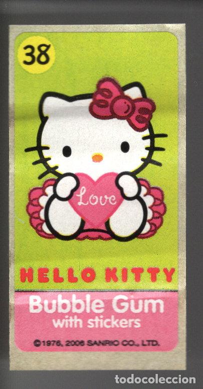 Coleccionismo cromos antiguos: HELLO KITTY - CROMO N&ordm; 38 - BUBBLE GUM 2006 - Foto 1