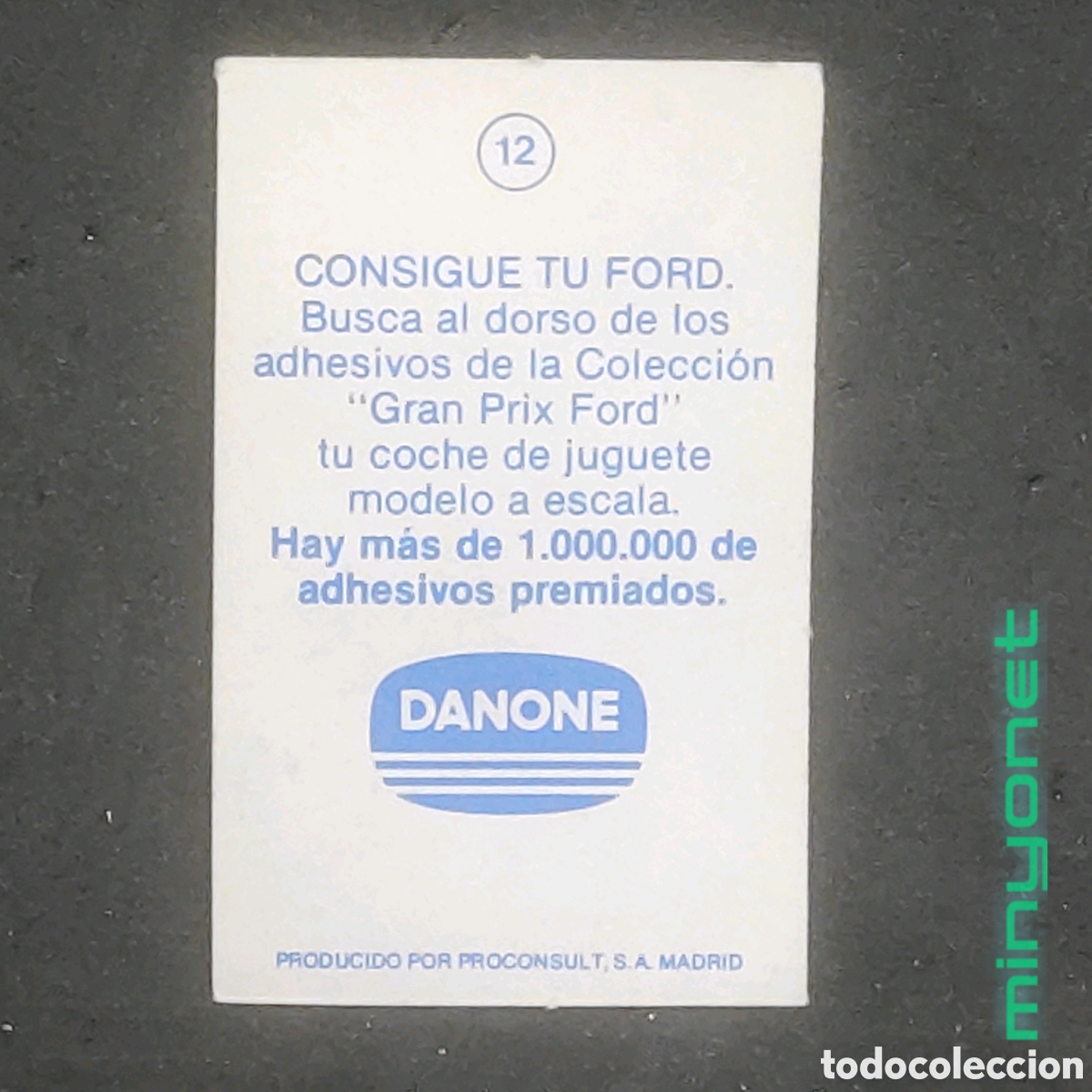 Coleccionismo cromos antiguos: Cromo Danone Gran Prix Ford - 12 - Foto 2