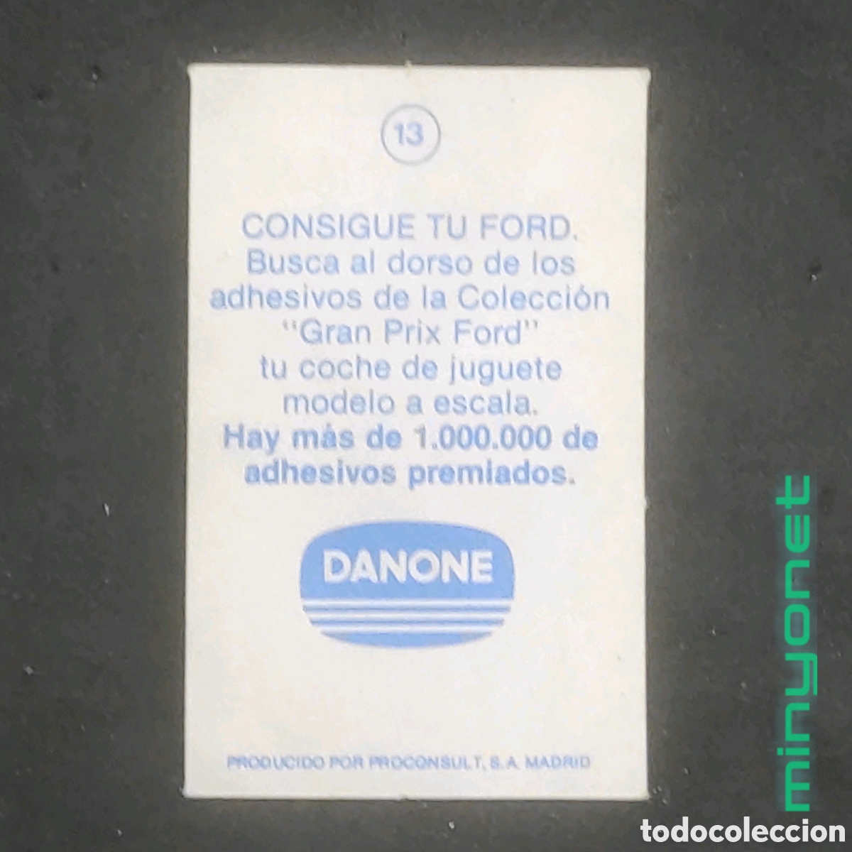 Coleccionismo cromos antiguos: Cromo Danone Gran Prix Ford - 13 - Foto 2