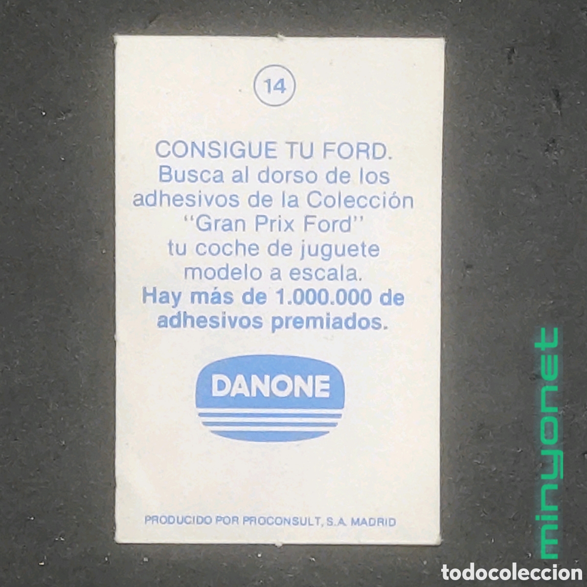 Coleccionismo cromos antiguos: Cromo Danone Gran Prix Ford - 14 - Foto 2