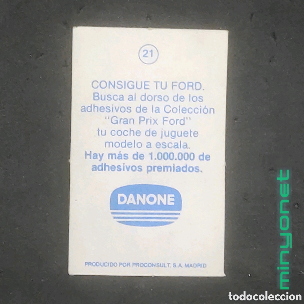 Coleccionismo cromos antiguos: Cromo Danone Gran Prix Ford - 21 - Foto 2
