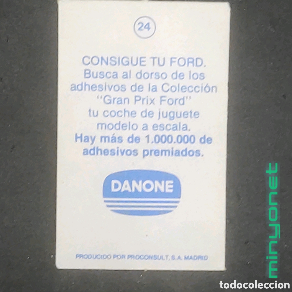 Coleccionismo cromos antiguos: Cromo Danone Gran Prix Ford - 24 - Foto 2