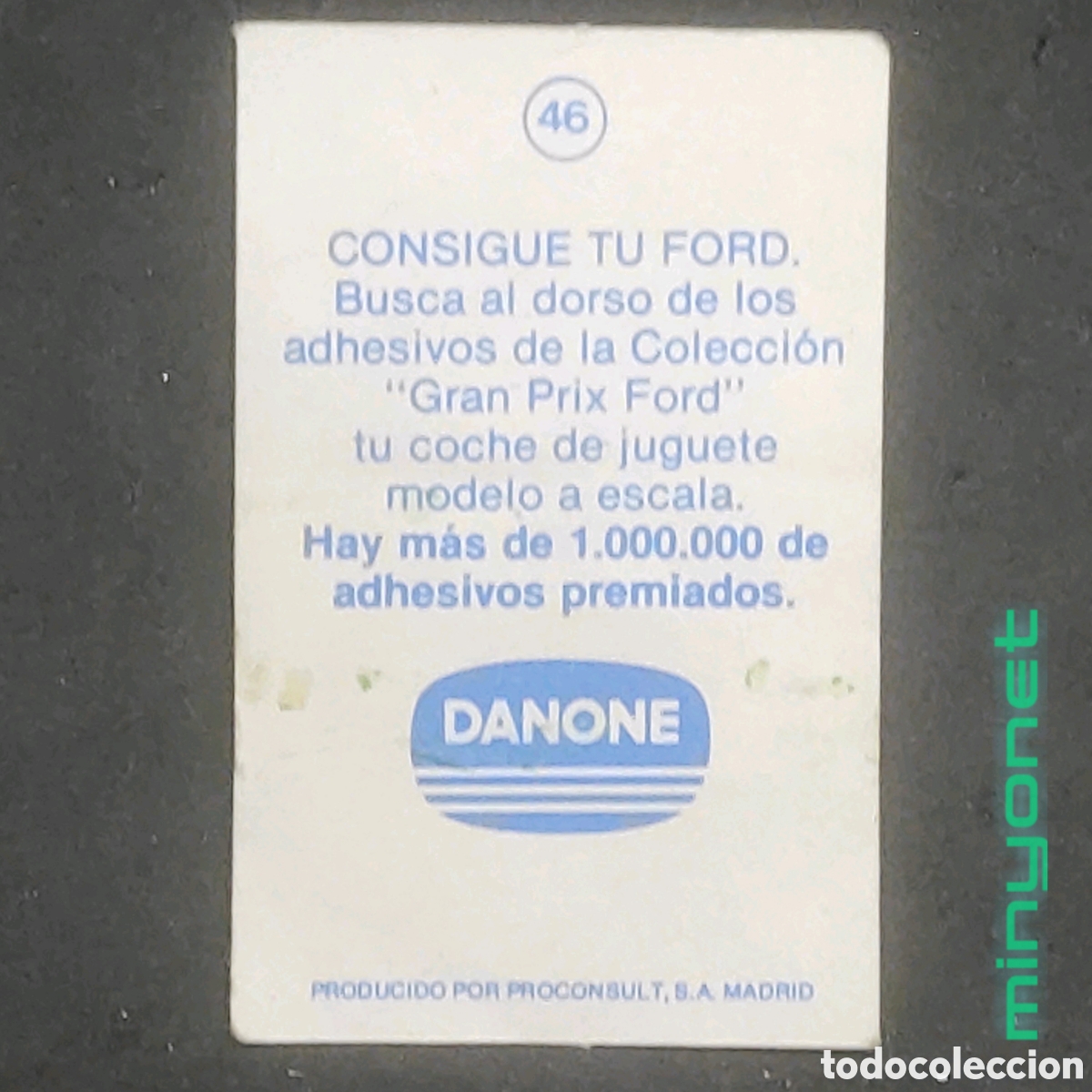 Coleccionismo cromos antiguos: Cromo Danone Gran Prix Ford - 46 - Foto 2