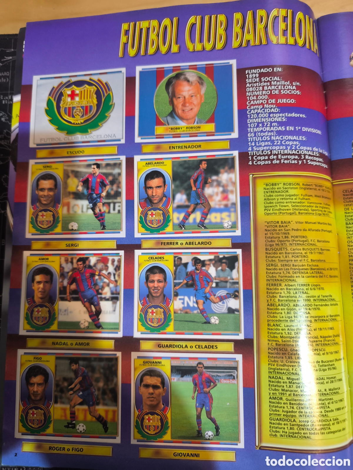 Coleccionismo cromos antiguos: EDICIONES ESTE LIGA 96-97 - Foto 2