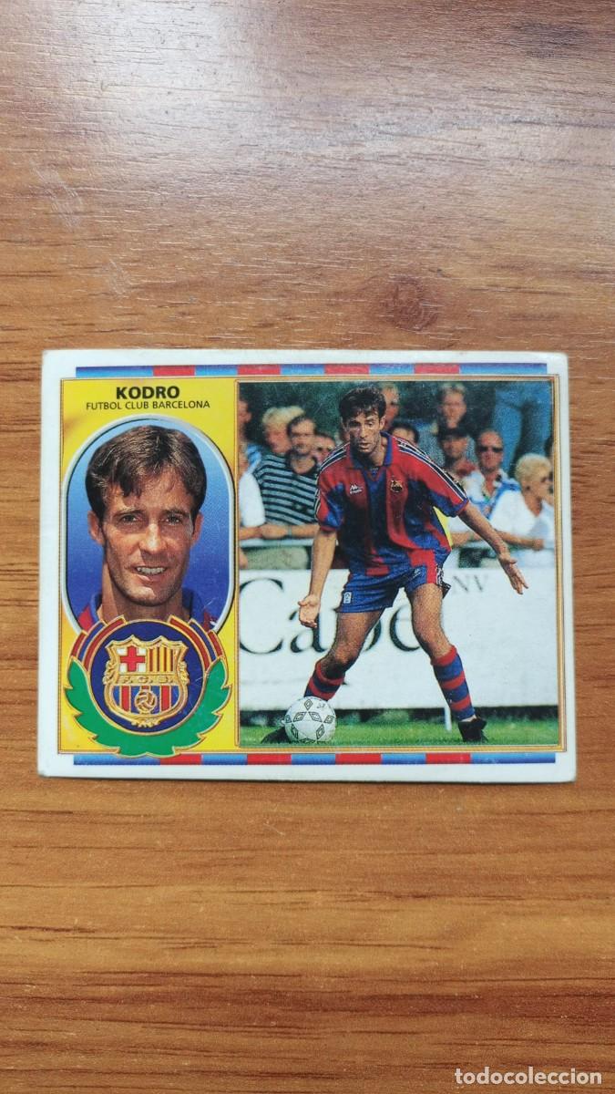 Coleccionismo cromos antiguos: EDICIONES ESTE F.C BARCELONA KODRO ( BAJA ) LIGA 1996-1997 L0417