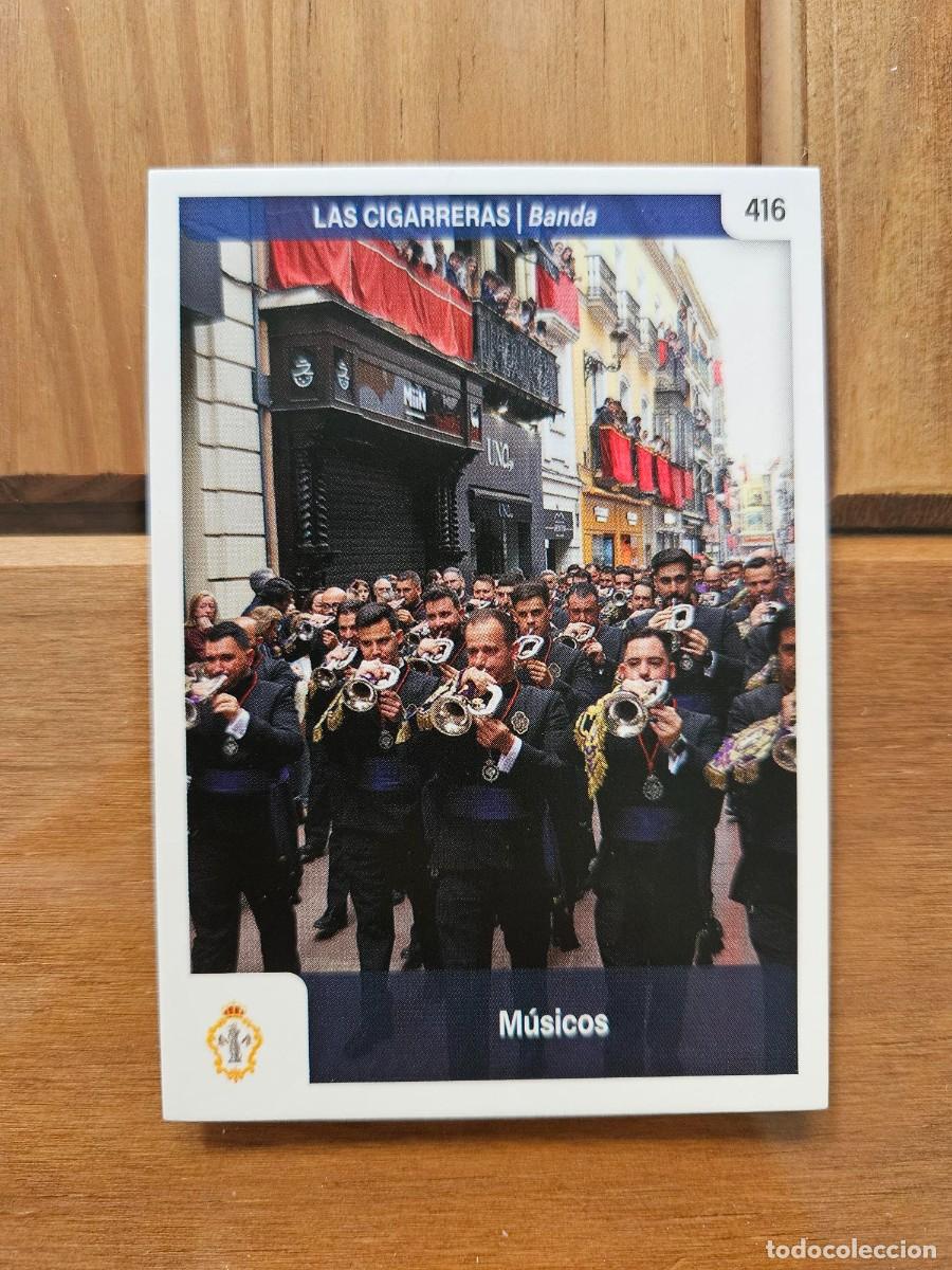Collectable Antique Stickers: N&ordm; 416 LAS CIGARRERAS MUSICOS SEMANA SANTA SEVILLA 2025 HOLY CARDS