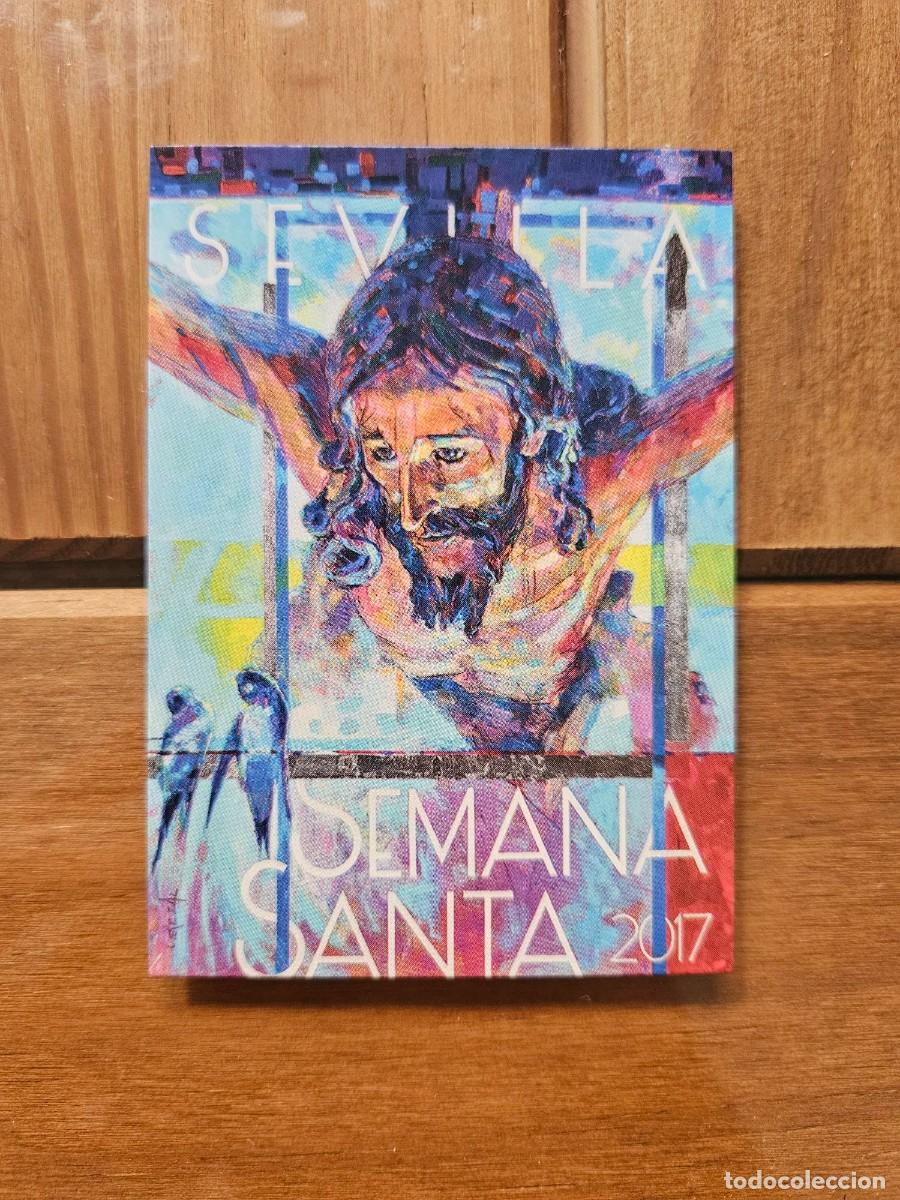 Collectable Antique Stickers: N&ordm; 641 CARTEL SEMANA SANTA 2017 SEMANA SANTA SEVILLA 2025 HOLY CARDS
