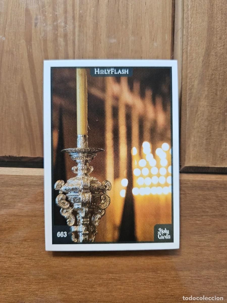 Collectable Antique Stickers: N&ordm; 663 HOLY FLASH SEMANA SANTA SEVILLA 2025 HOLY CARDS
