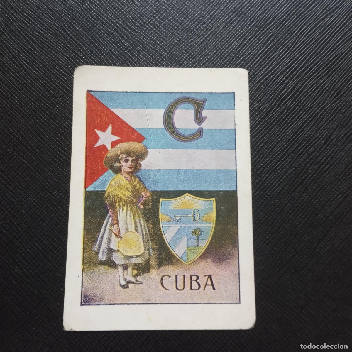 Sammeln alte Sammelbilder: CUBA BANDERA CHOCOLATES CROMO - CC10 SB1