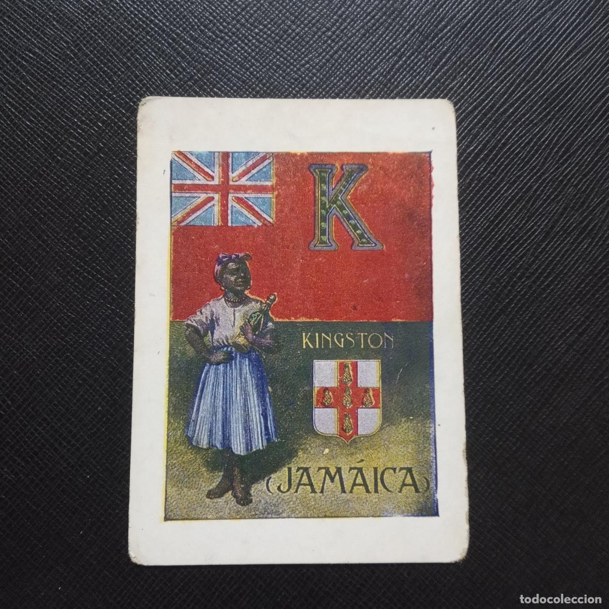 Sammeln alte Sammelbilder: KINSTON JAMAICA BANDERA CHOCOLATES CROMO - CC10 SB1