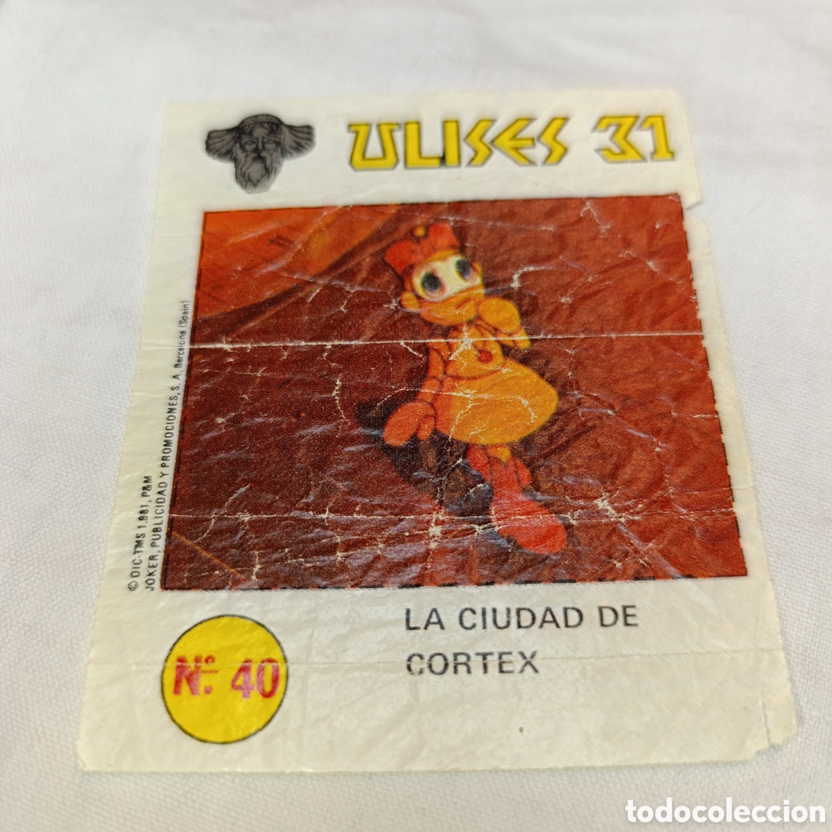 Coleccionismo cromos antiguos: CROMO ULISES 31 N&deg; 40 La ciudad de Cortex - Foto 1