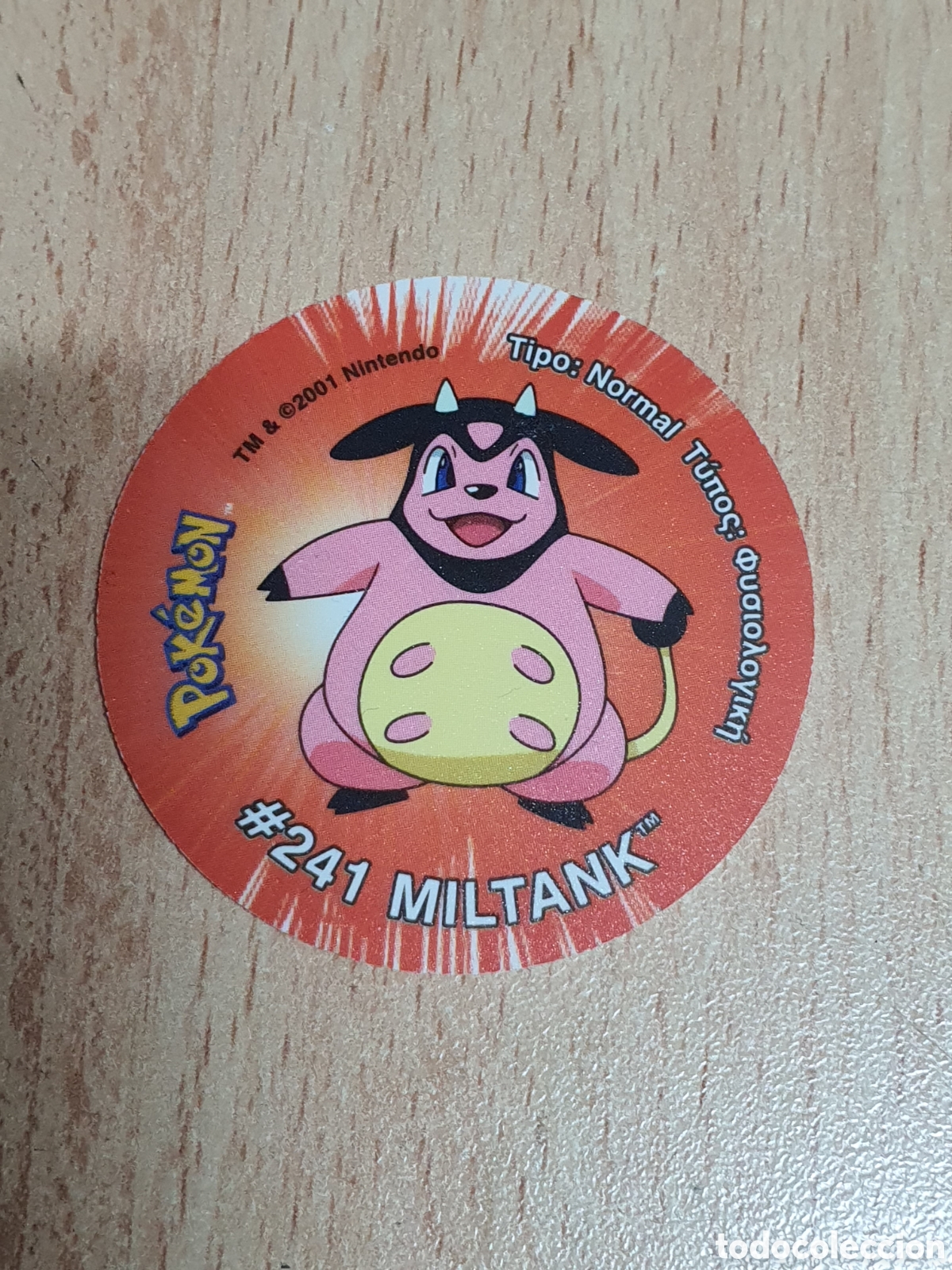 Coleccionismo cromos antiguos: Gigantazo pokemon # 241 Miltank - Foto 1