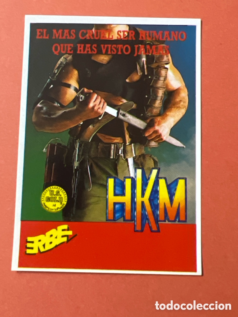 Coleccionismo cromos antiguos: C3409. Software Collection cromo numero 75 HKM Human Killing Machine - Foto 1