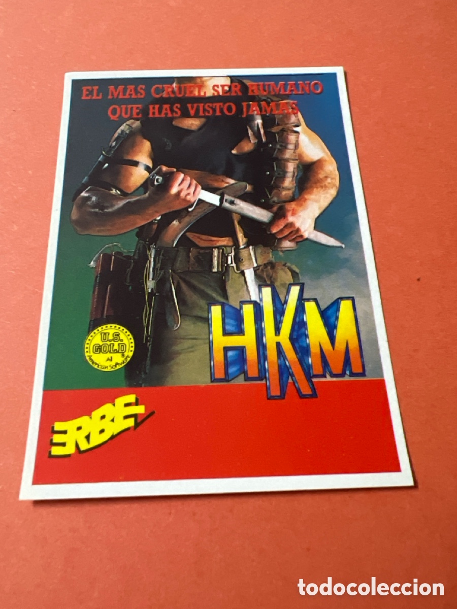 Coleccionismo cromos antiguos: C3597. Software Collection cromo numero 75 HKM Human Killing Machine - Foto 1