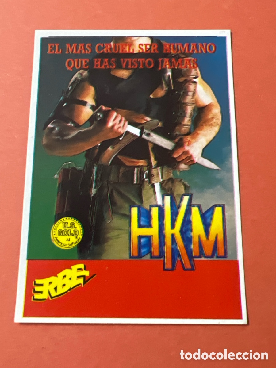 Coleccionismo cromos antiguos: C3624. Software Collection cromo numero 75 HKM Human Killing Machine - Foto 1