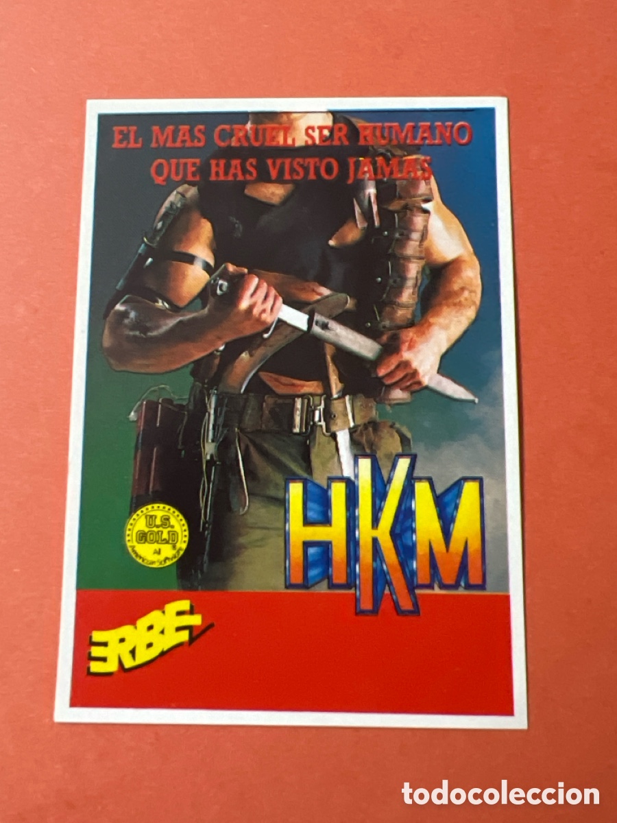Coleccionismo cromos antiguos: C3740. Software Collection cromo numero 75 HKM Human Killing Machine - Foto 1