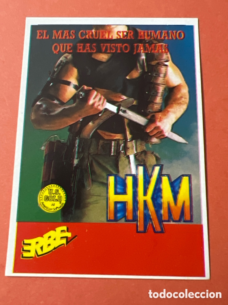 Coleccionismo cromos antiguos: C3767. Software Collection cromo numero 75 HKM Human Killing Machine - Foto 1