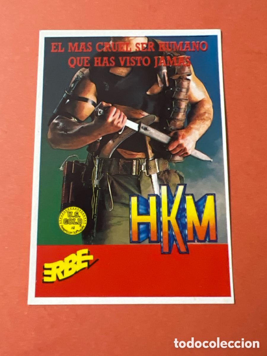 Coleccionismo cromos antiguos: C3781. Software Collection cromo numero 75 HKM Human Killing Machine - Foto 1