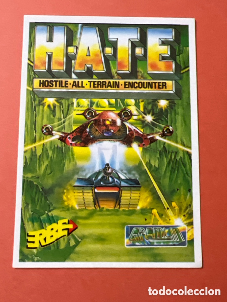 Coleccionismo cromos antiguos: C4003. SOFTWARE COLLECTION CROMO NUNCA PEGADO N&ordm; 9 HATE ERBE - Foto 1