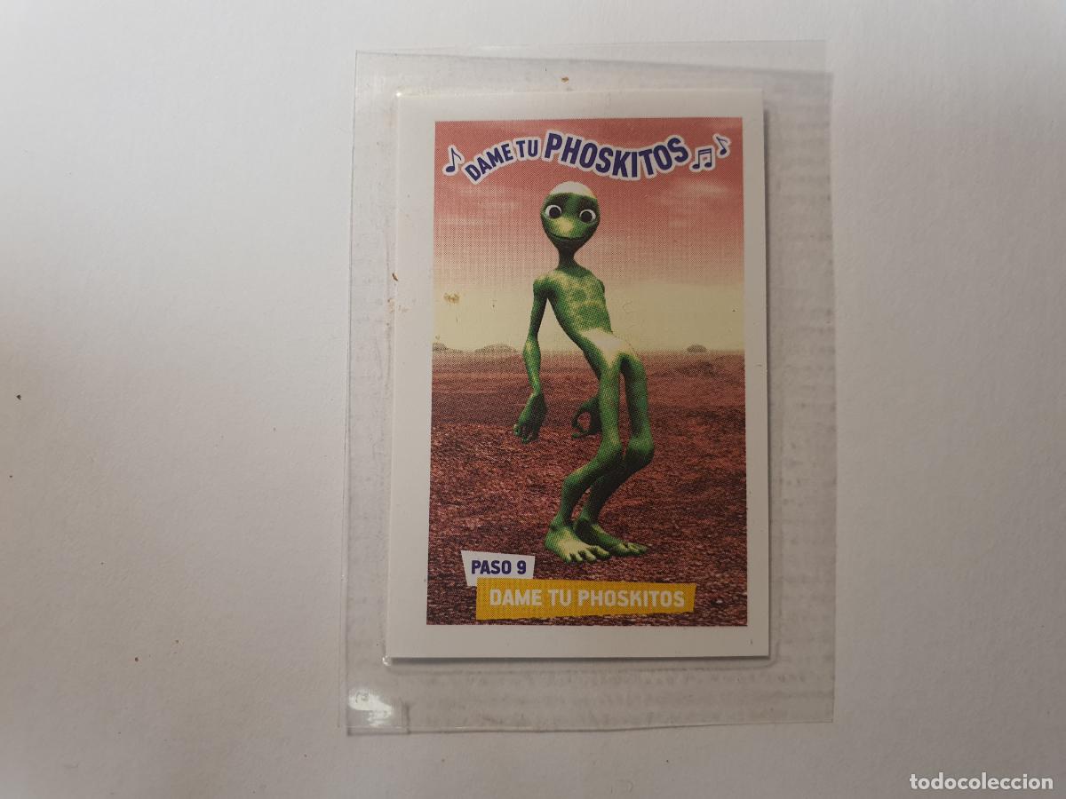 Coleccionismo Cromos antiguos: CROMO PHOSKITOS - SLIME SLIME RETA A TUS AMIGOS A BAILAR - PRECINTADO