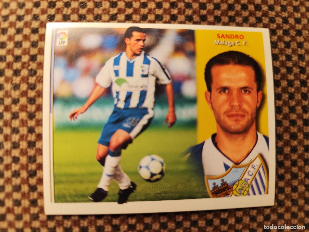 Coleccionismo cromos antiguos: Liga Este 2002/03. Sandro - M&aacute;laga - Foto 1